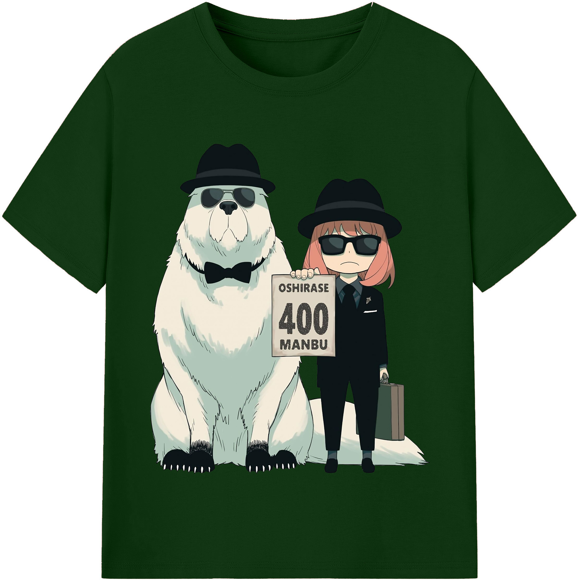 （画像用） SPY×FAMILY间谍家家酒 綿100％半袖Tシャツ（フロントプリント）